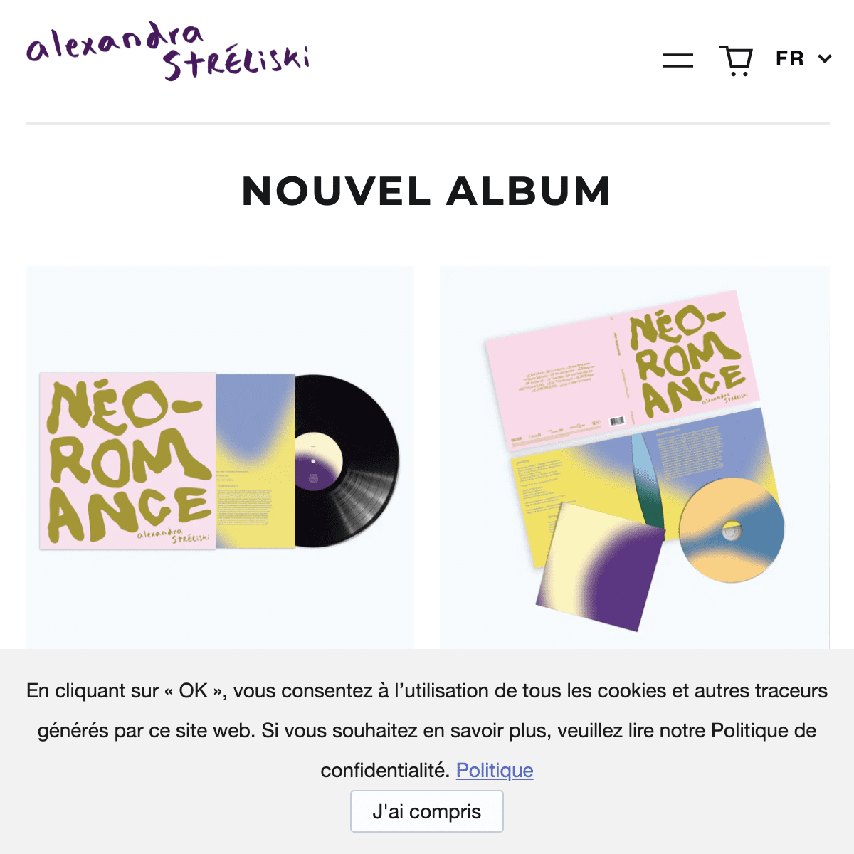 Experts de boutiques Shopify - La Fabrique Shopify Montréal boutique.alexandrastreliski.com fr