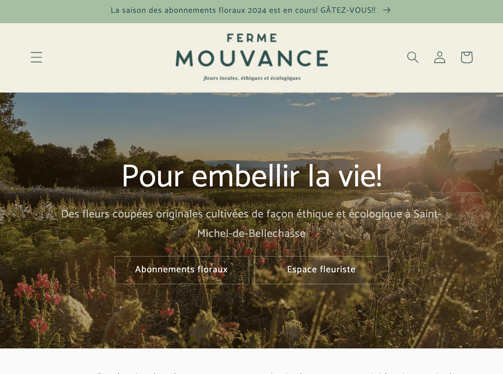 Experts de boutiques Shopify - La Fabrique Shopify Montréal fermemouvance.ca