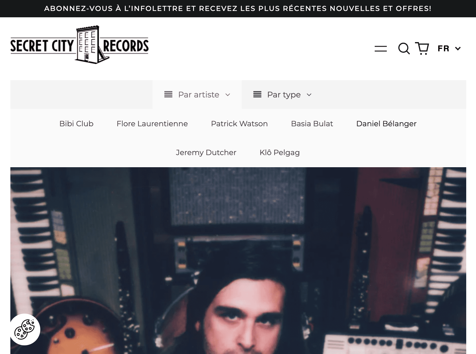 Experts de boutiques Shopify - La Fabrique Shopify Montréal boutique.secretcityrecords.com fr
