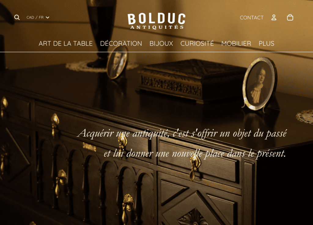 Les antiquités Bolduc